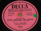 ROCK N ROLL 78 - BILL HALEY - ROCK AROUND THE CLOCK - PROMO - DECCA