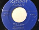 ROCKABILLY Eddie Cochran DRIVE IN SHOW London Liberty 45 rare Canadian pressing