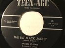 ROCKABILLY Marcel St-Jean THE BIG BLACK JACKET Teen-Age 45 very rare Canadian
