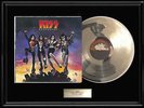 KISS DESTROYER ALBUM FRAMED LP METALIZED VINYL RARE NO REPROS NON RIAA AWARD