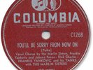 FRANKIE YANKOVIC Polka 78 RPM Record. You’ll Be Sorry from Now On
