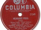 FRANKIE YANKOVIC Polka 78 RPM Record. Milwaukee Polka