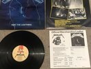 Metallica RIDE THE LIGHTNING 1984 LP MINT w/insert+merch add UK 1st Press MFN 27