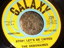 1969 PROMO Funk Soul 45 - THE DEBONAIRES 