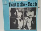 RARE SP 45T THE BEATLES TICKET TO RIDE YES IT IS FR 1973 FLASH BACK LANGUETTE NM