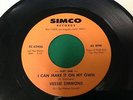 Vessie Simmons I Can Make It On My Own 1 & 2 Soul Funk 45 Single Piranha Records
