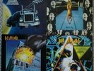 DEF LEPPARD 1ST 4 LP - On, High N Dry, Pyromania GERMAN, Hysteria RECORDS NM
