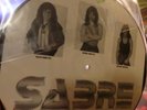 Sabre band Picture Disc LP Alan Eddie Abeyta 1988 Heavy metal Mini-Album