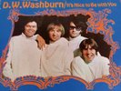 THE MONKEES record 1968 PROMO Colgems, D.W.WASHBURN picture sleeve 45