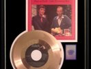 DAVID BOWIE BING CROSBY LITTLE DRUMMER BOY 45 RPM GOLD METALIZED RECORD RARE