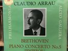 COLUMBIA SAX 2297-BEETHOVEN- Piano concerto No.5 Emperor- CLAUDIO ARRAU