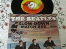 The Beatles-Slow Down/Matchbox-Vinyl 45 with Picture Sleeve
