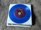 BEATLES - COME TOGETHER/SOMETHING - 45 RPM BLUE COLORED VINYL     MINT-