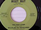RARE GARAGE Willie and The Travelaires – The Fiery Stomp on MILKY WAY M- Hear