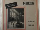 Ministry - Im Falling / Cold Life 1981 Vintage 12” Vinyl 45 Single VG/ NM