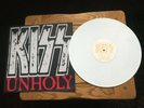 Kiss Unholy White Vinyl - RARE & God Gave Rock & Roll To You Picture Disc.