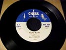 BLUES 45 BILLY STEWART Billy's Blues Part1/2 RARE CHESS DJ PROMO Bo Diddley HEAR