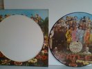 THE BEATLES 'SGT PEPPERS LONELY HEARTS CLUB BAND' PICTURE DISC VINYL LP.  EXC.