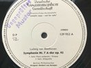 UNPLAYED DGG 139952 WHITE TEST PRESS-BEETHOVEN-Symphonie Nr.7- KARAJAN