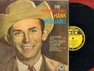 Williams, Hank Unforgettable Hank Williams MGM E3733 Mono Vinyl LP Record