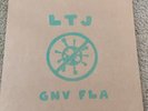 LESS THAN JAKE GNV FLA LTJ VERSION Virus Edition LP 9/75 Vinyl limited Glow dark