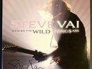 STEVE VAI Where The Wild Things Are AUTOGRAPHED 2LP COLOR VINYL Red+Blue SIGNED
