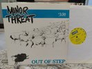 RARE - MINOR THREAT OUT OF STEP LP 1 DISCHORD 10 IAN MACKAYE FUGAZI $3.50 INSERT