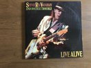 STEVIE RAY VAUGHAN AND DOUBLE TROUBLE LIVE ALIVE EPIC CANADIAN PRESS 2LP 1986 EX