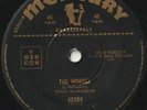 JIMMY McCRACKLIN 45: THE WOBBLE/WITH YOUR LOVE AUSSIE MERCURY 45284 VG/VG-  1959