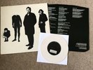 THE STRANGLERS BLACK AND WHITE VINYL WITH WHITE 7’ SINGLE FIRST PRESS RARE