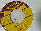 Johnny Ace-No Money b/w Pledging My Love-Duke#136-R&B-7
