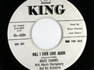 BRUCE CHANNEL Rockabilly PROMO 45rpm Slow Down Baby/Will I Ever Love Again HEAR