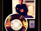 JOHN LENNON HAPPY XMAS CHRISTMAS 45 RPM GOLD METALIZED RECORD RARE NON RIAA