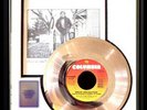 BRUCE SPRINGSTEEN SANTA CLAUS IS COMING TO TOWN 45 RPM GOLD METALIZED RECORD