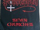 POSSESSED SEVEN CHURCHES 1ST PRESS 1985 VINYL LP ROADRUNNER DEATH METAL RARE EX
