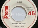 SUEDE • Metal Mickey • ROCK BRITPOP • RARE 45 PROMO • COSTA RICA PRESS 1993