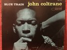 John Coltrane Blue Train Vintage Vinyl LP Record Blue Note Black B Label Analog