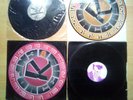 drum and bass vinyl all playable no crackles old garage find..