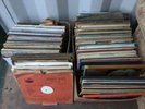 LARGE QUANTITY OF VINYL LP ALBUMS RECORDS 33rpm 78rpm ROCK POP CLASSICAL ETC