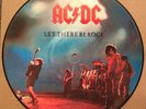 Picture Disc Let There Be Rock AC/DC Lp Angus Young Bon Scott Acdc 12 Rare Nm