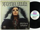 Martha Velez - Fiends & Angels LP - Sire VG++
