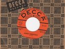Lightning Hopkins 45 Merry Christmas/Happy New Year DECCA orig blues EX 805