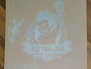 New Less Than Jake GNV FLA 20 Years Vinyl Album Silver Edition Signed LTJ Punk