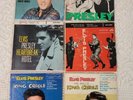 6 Elvis Presley 45 rpm Records in Cardboard Picture Sleeves