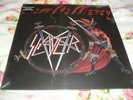 SLAYER -SHOW NO MERCY- AWESOME  LTD EDITION WHITE VINYL LP BACK ON BLAC