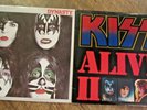 2-  KISS Vinyl Records Lp ,Alive 2, Dynasty , Frehley  Simmons , Stanley VG