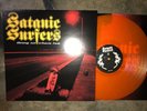 SATANIC SURFERS Orange Colored Vinyl LP Going Nowhere Fast (1999) RARE