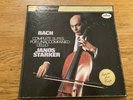 JANOS STARKER PLAYS BACH COMPLETE SUITE FOR CELLO SOLO 3 LP BOX GOLDEN IMPORT