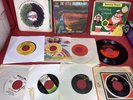 39x Christmas 45 Lot:Eartha Kit,Elvis Presley,Bing Crosby,Bobby Helms,Les Tucker