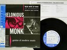 THELONIOUS MONK GENIUS OF MODERN MUSIC BLUE NOTE TOJJ-5002 Japan OBI VINYL 10